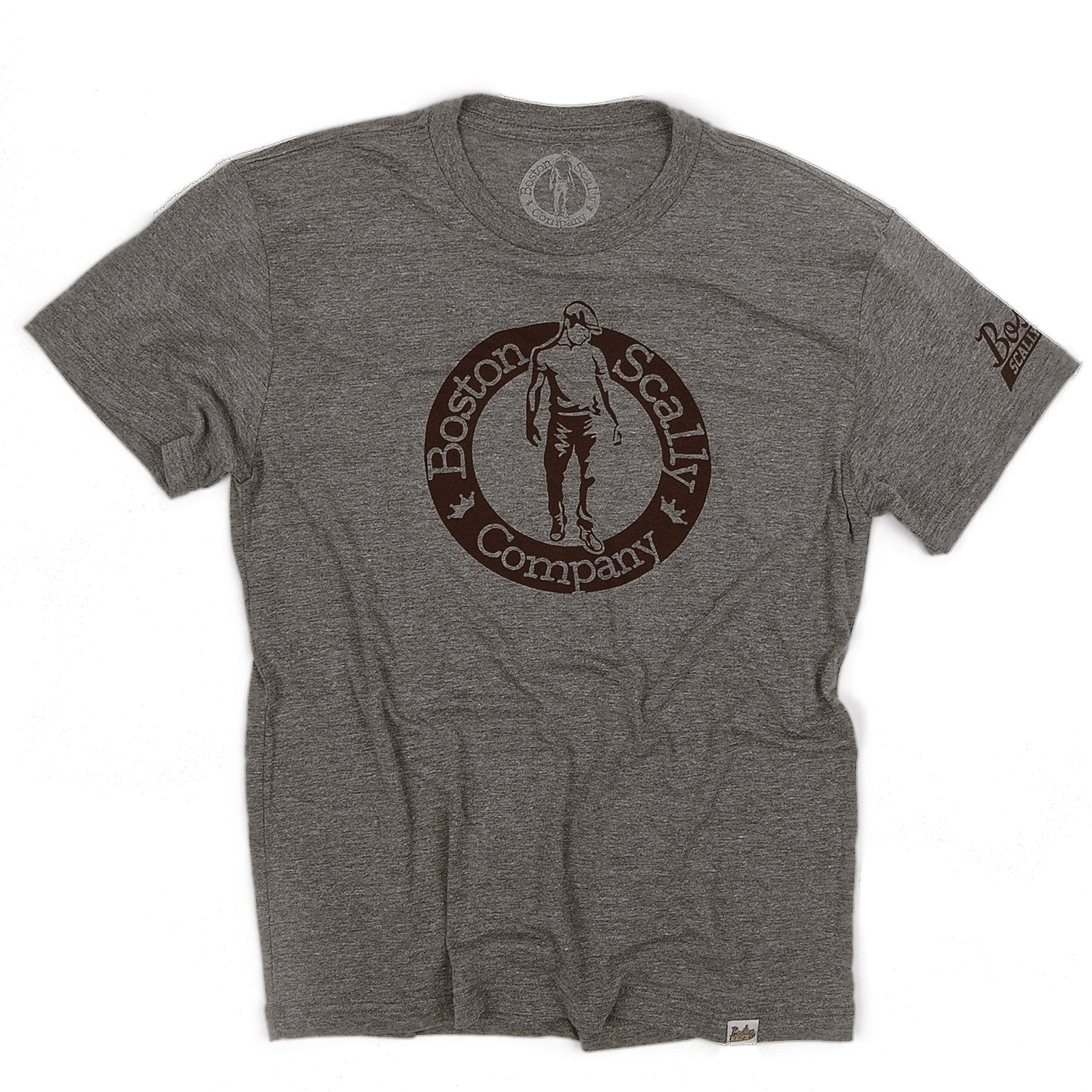 Boston Scally The Tee T-Shirt - Grey