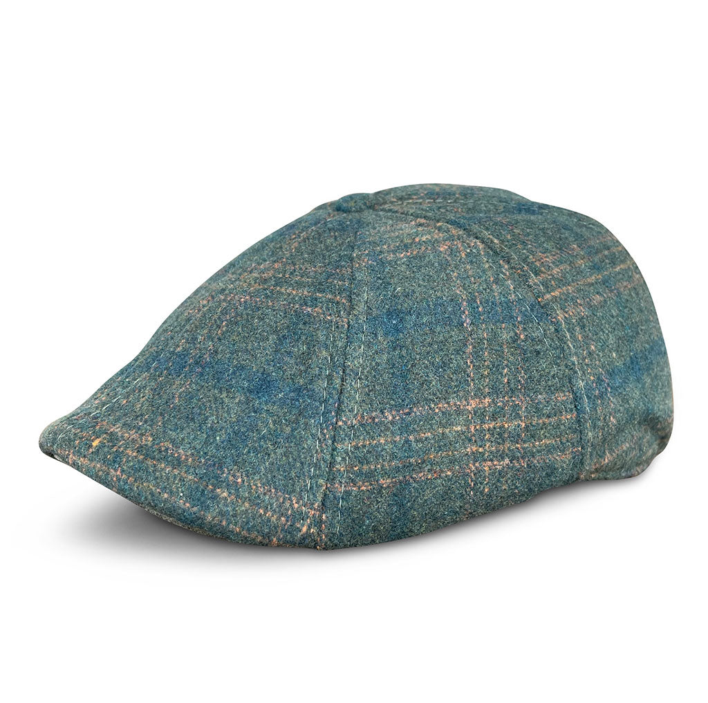The Irish Rose Peaky Boston Scally Cap - Plaid