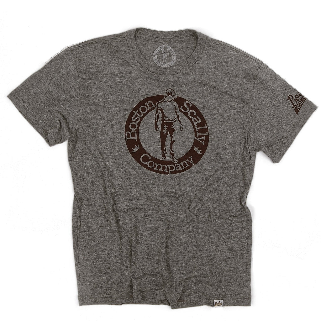 Boston Scally The Tee T-Shirt - Grey