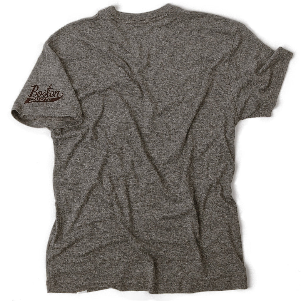 Boston Scally The Tee T-Shirt - Grey