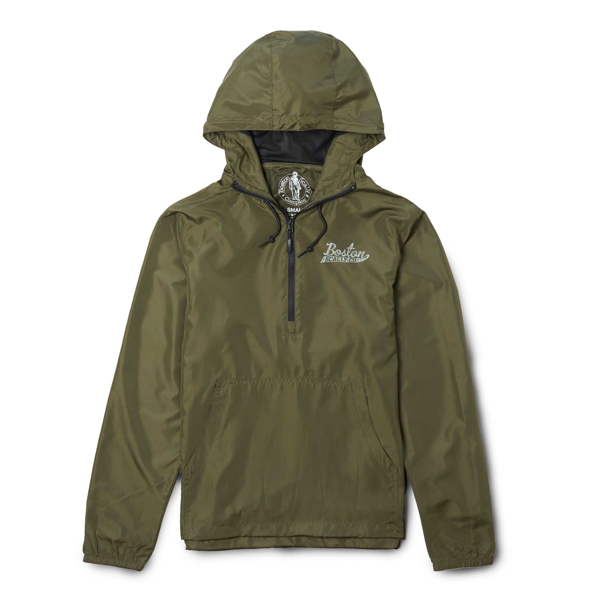 Boston Scally The Windbreaker - Army Green