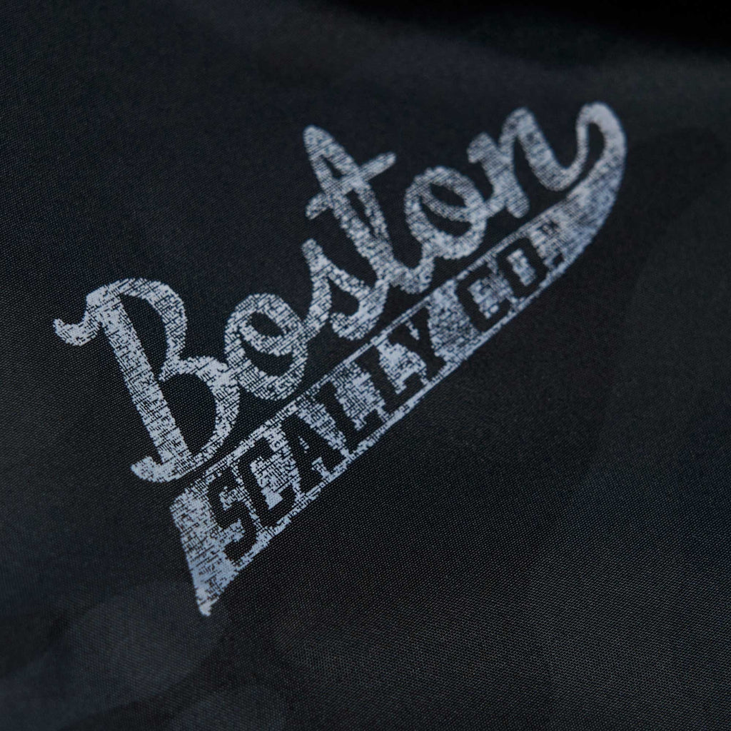 Boston Scally The Windbreaker - Black Camo