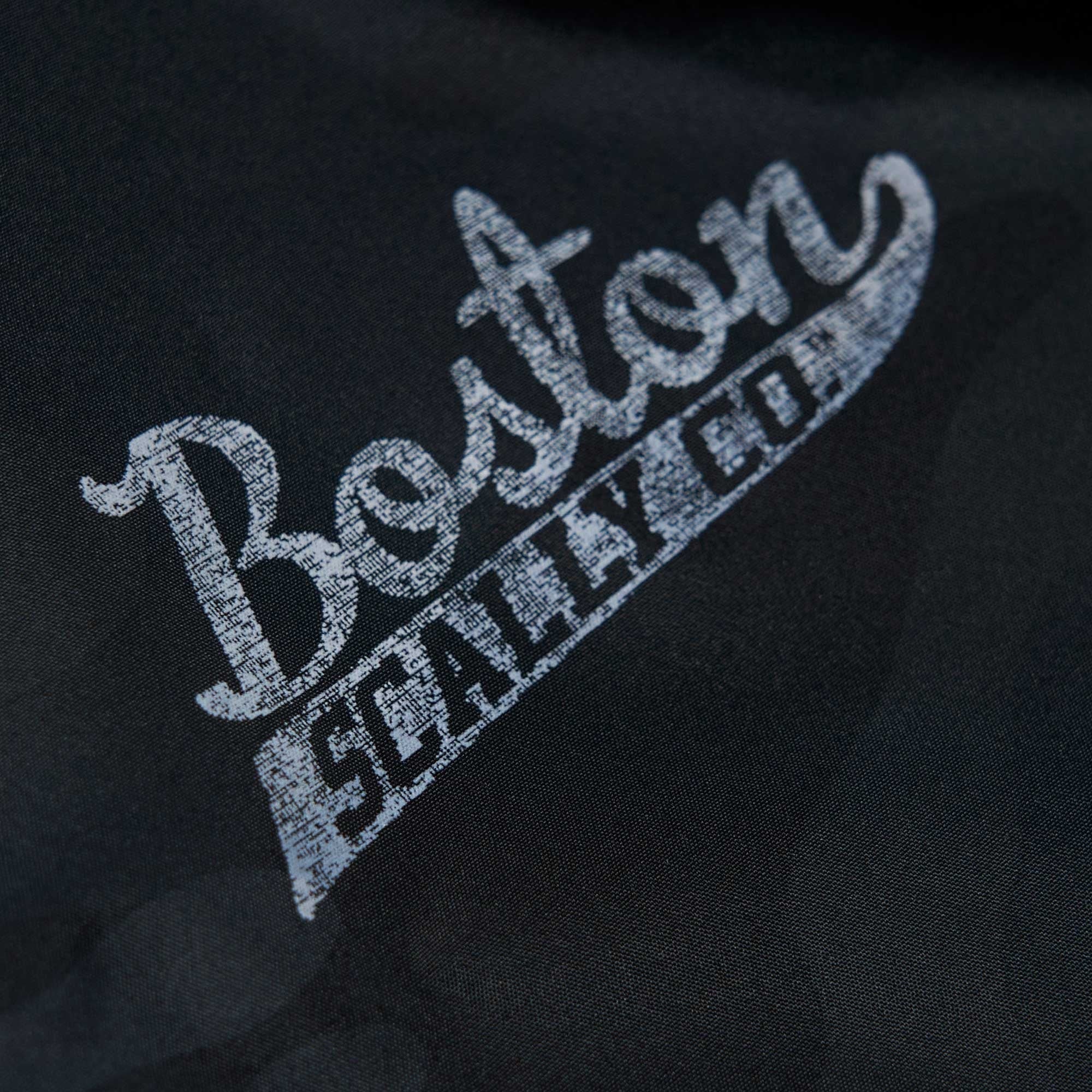 Boston Scally The Windbreaker - Black Camo