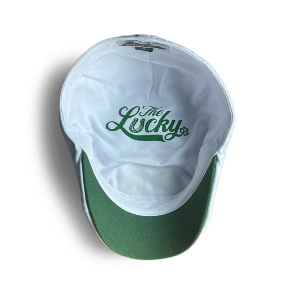 The Lucky Boston Scally Cap - White