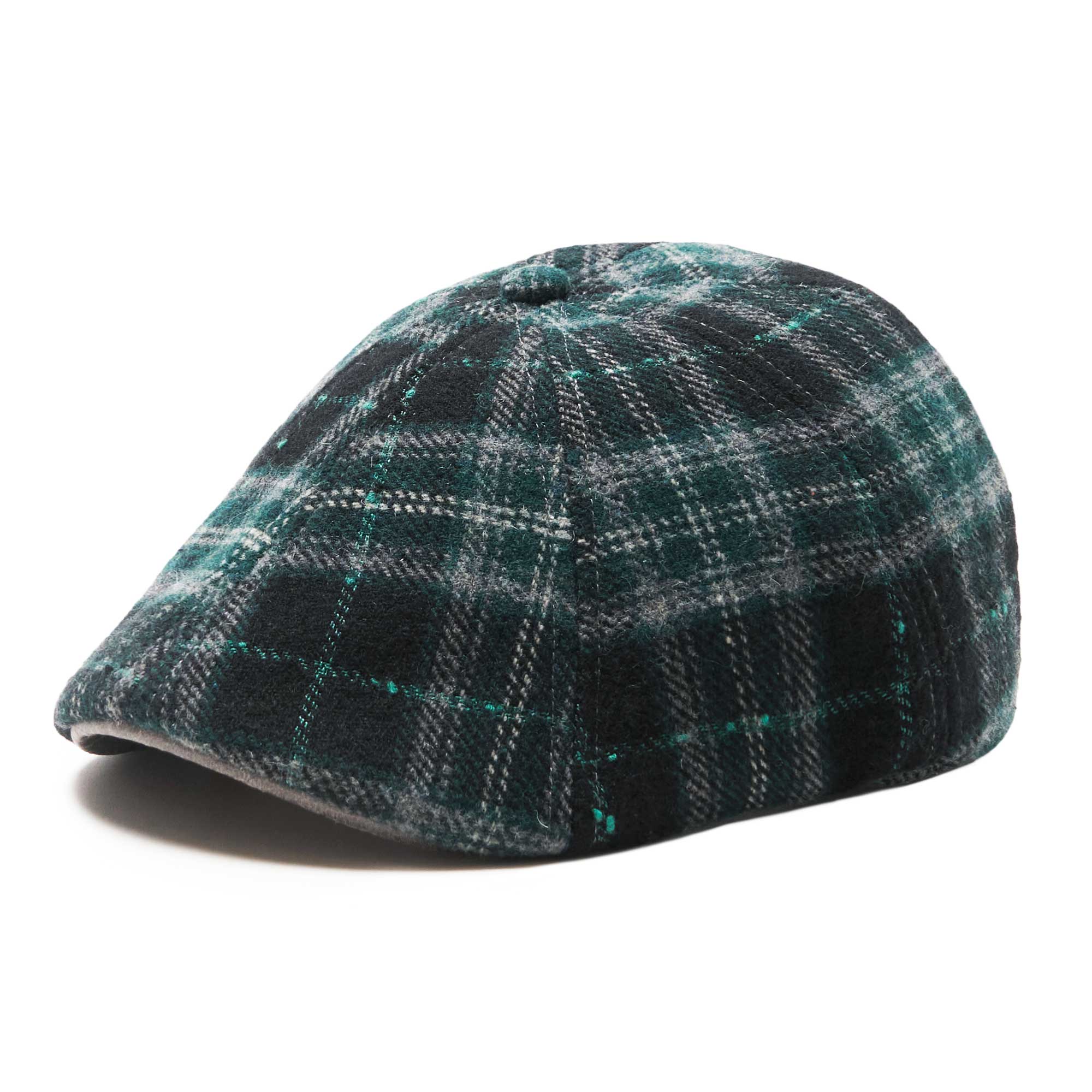 The Blarney Rose Boston Scally Cap - Blarney and Moss Plaid