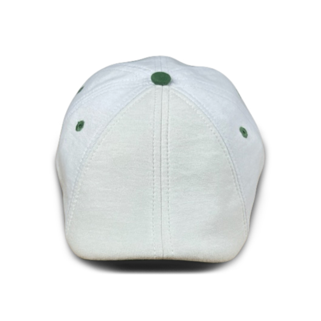 The Lucky Boston Scally Cap - White