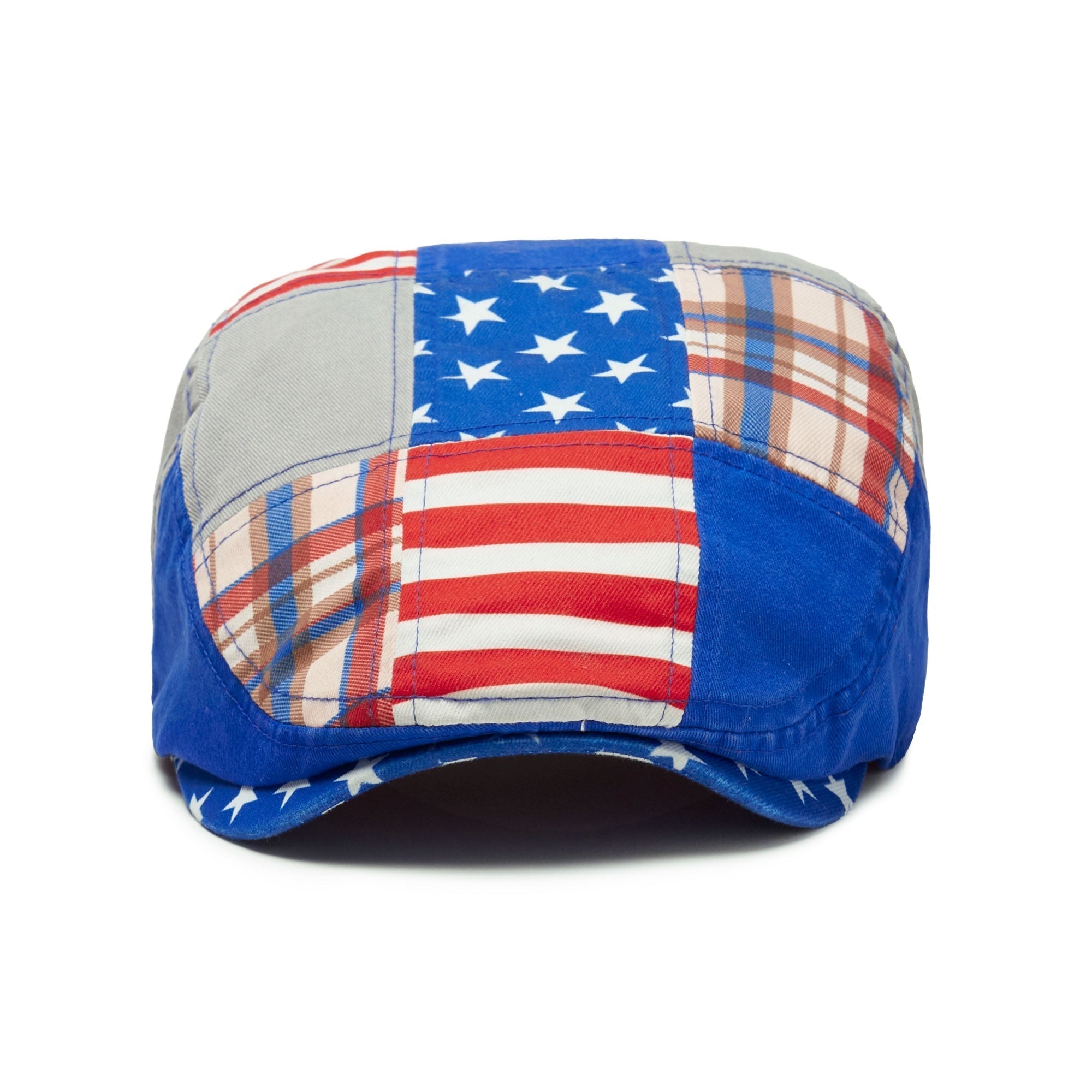 The United Boston Scally Cap - Multicolor Patchwork