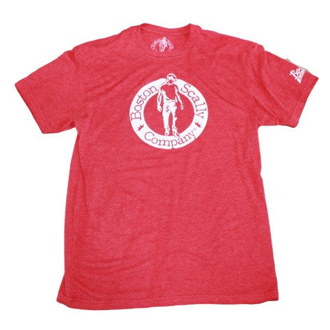 Boston Scally The Tee T-Shirt - Red