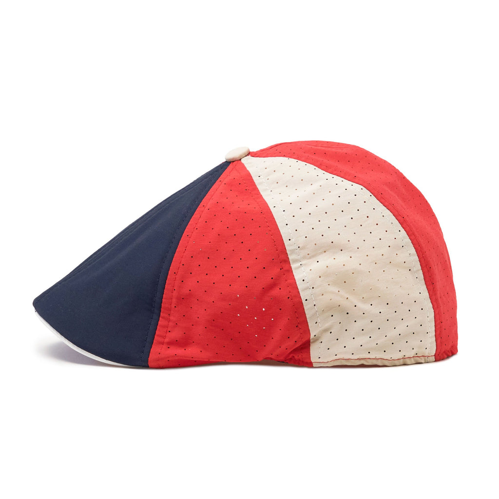 The Cool Air Boston Scally Cap - Patriotic Patchwork