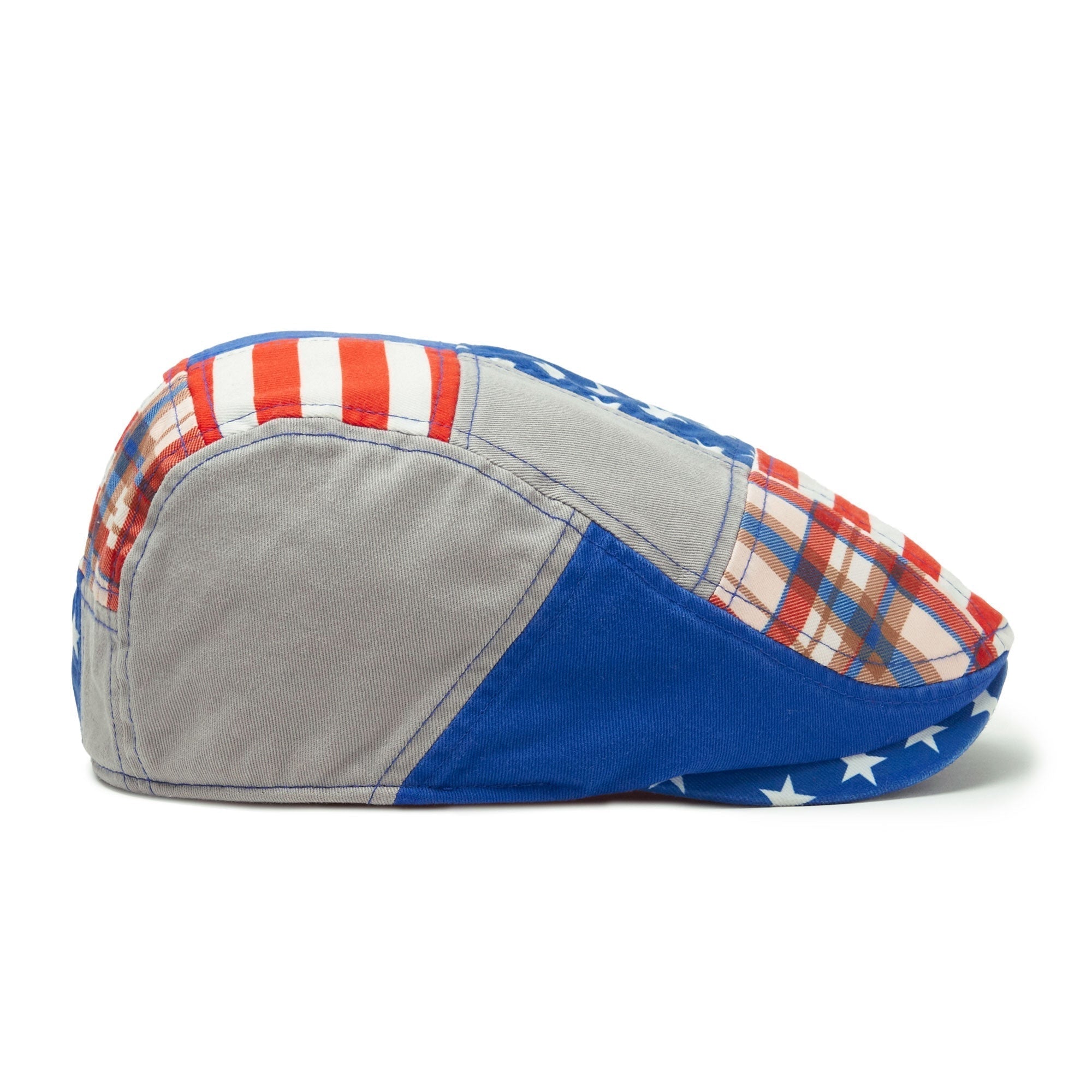The United Boston Scally Cap - Multicolor Patchwork