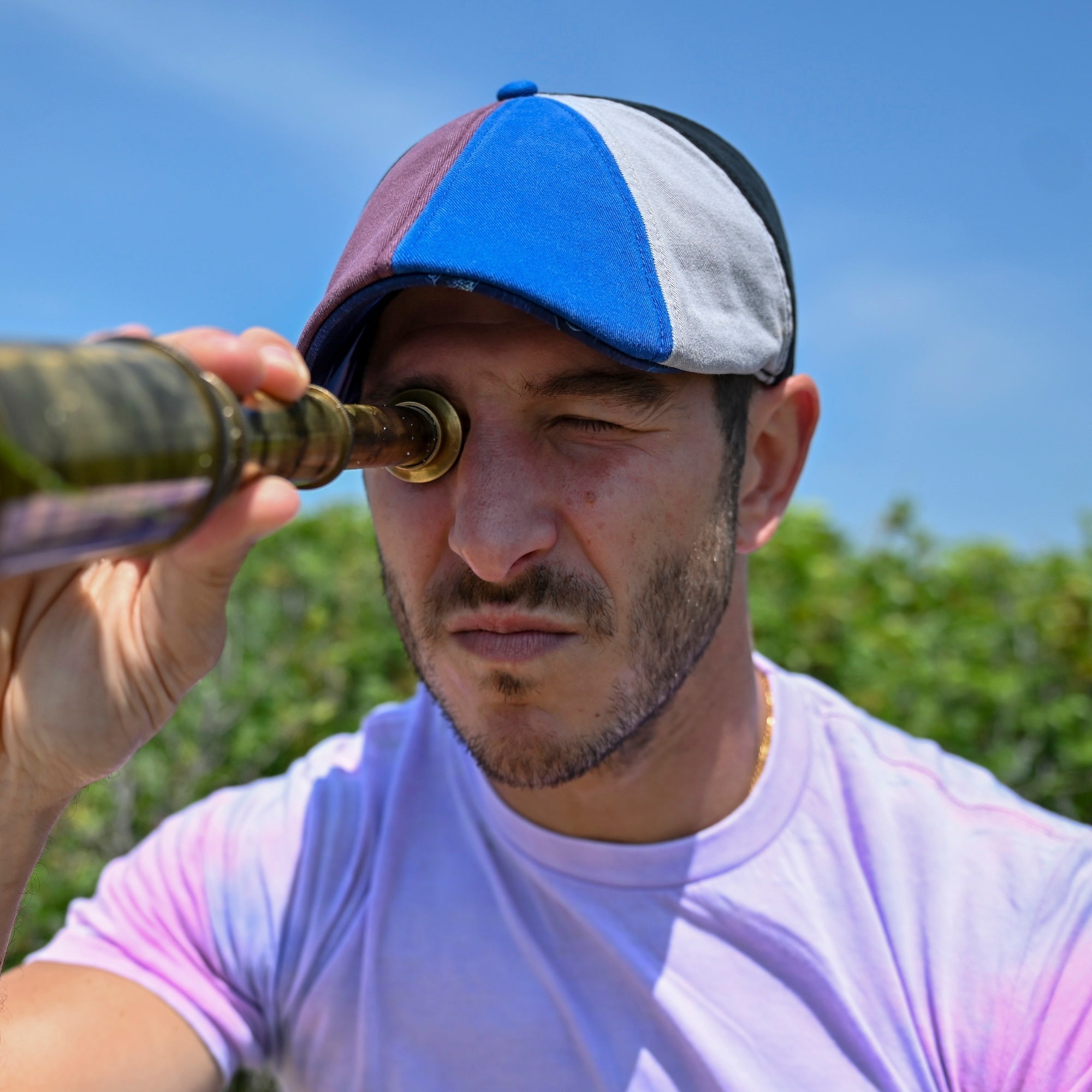 The Captain Shipwreck Edition: Lost Voyage Boston Scally Cap - Patchwork