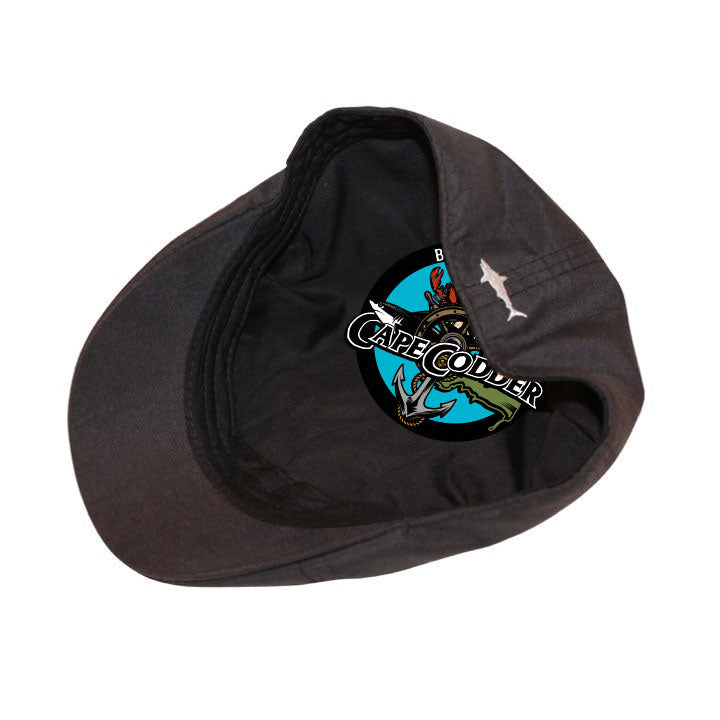 The Cape Codder Boston Scally Cap - Shark & Black Sand