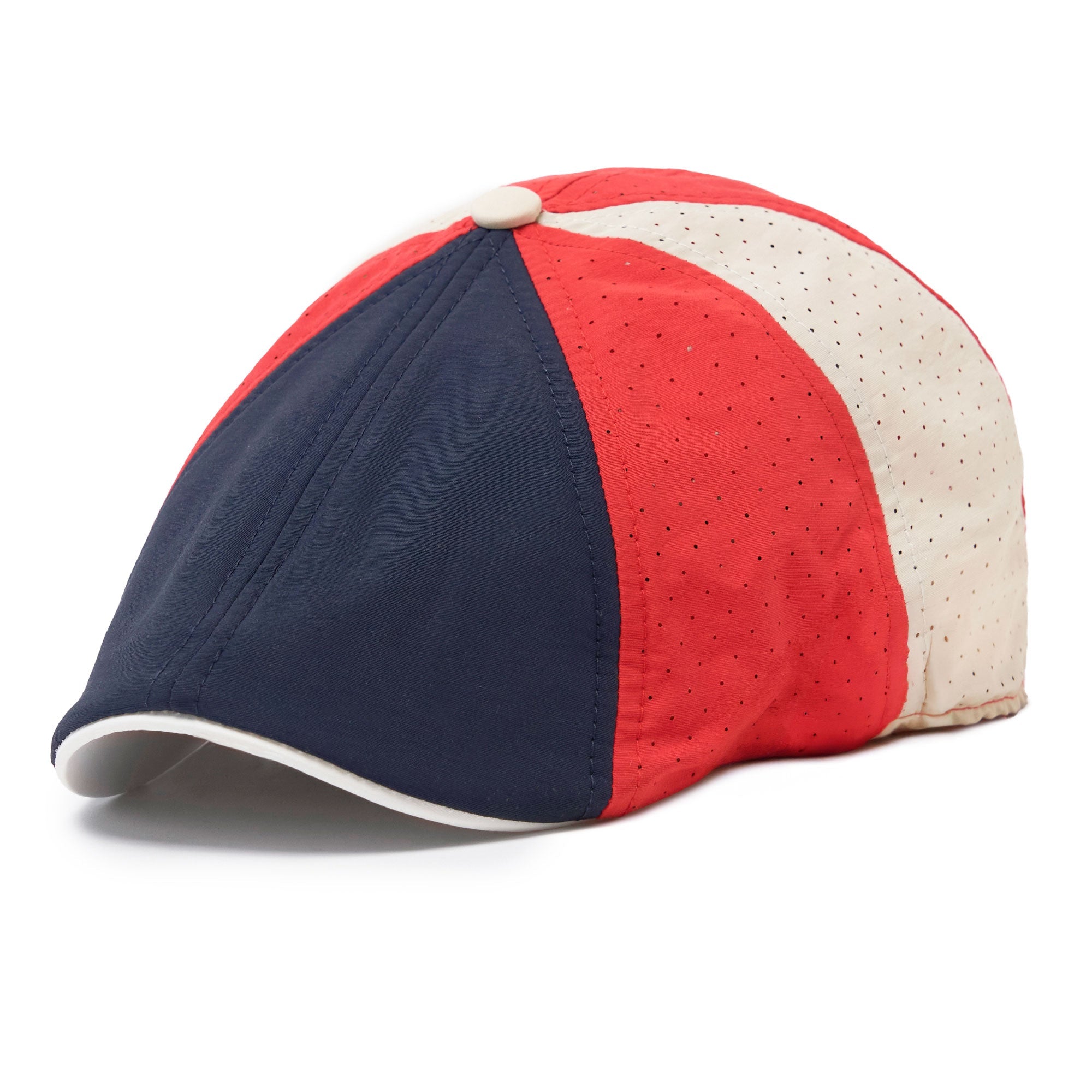 The Cool Air Boston Scally Cap - Patriotic Patchwork
