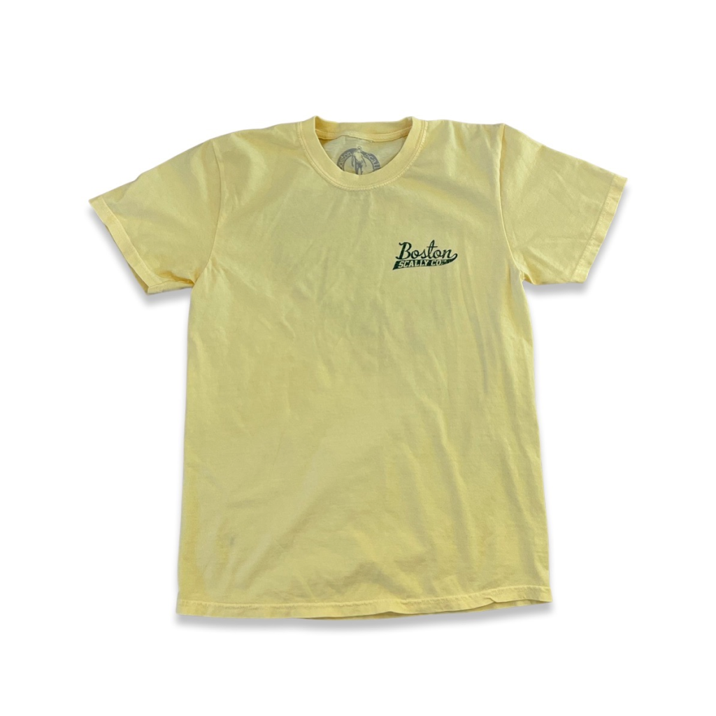 Boston Scally The Stand Tee T-Shirt - Fresh Butter