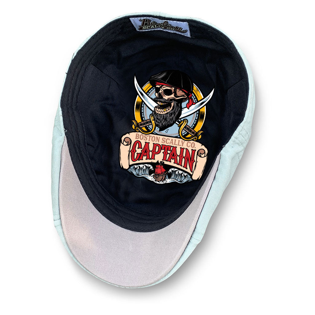 The Captain Boston Scally Cap - Island Green