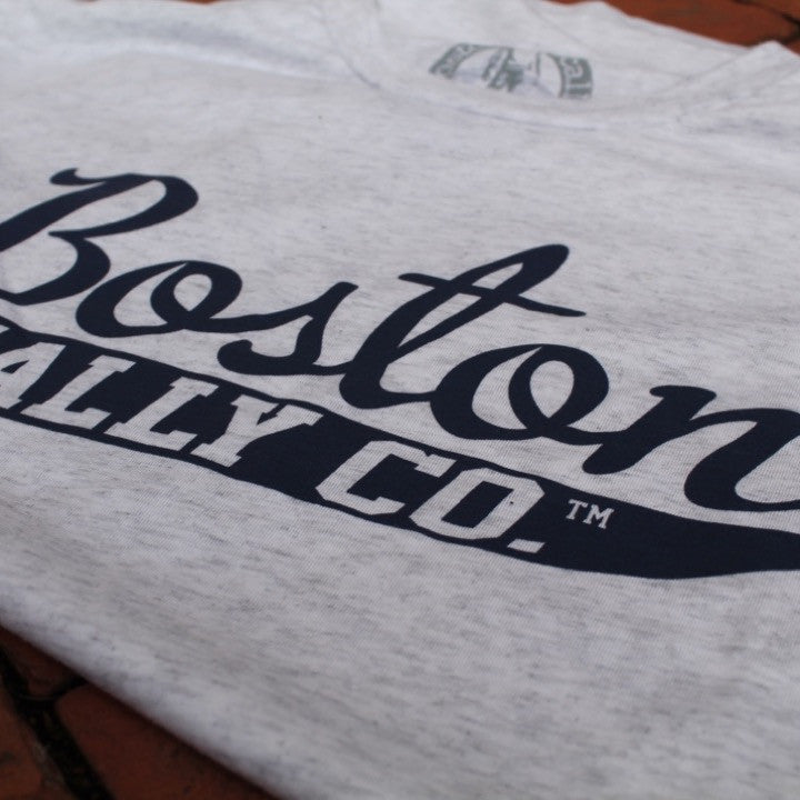 Boston Scally The Tee T-Shirt - Heather White