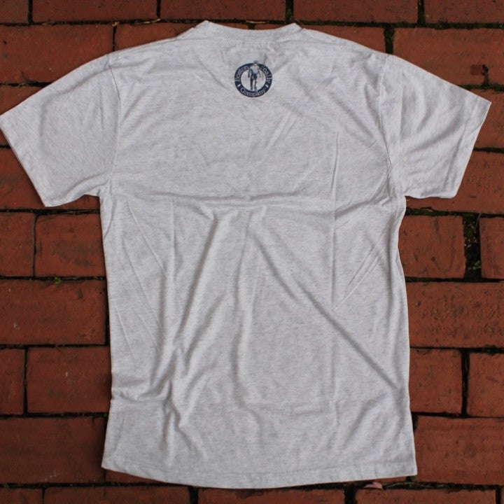 Boston Scally The Tee T-Shirt - Heather White