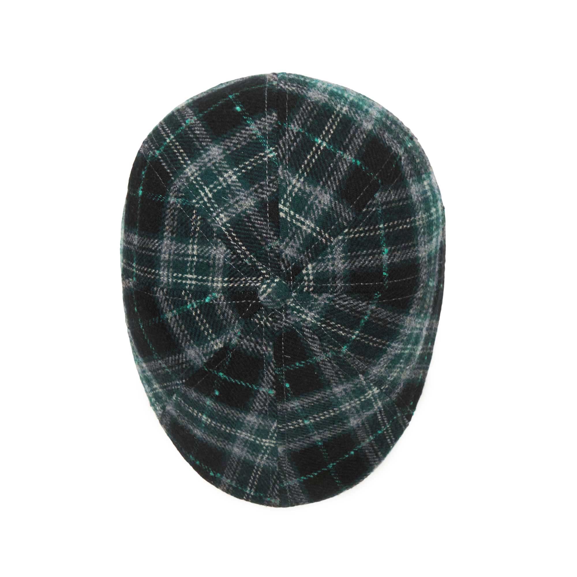 The Blarney Rose Boston Scally Cap - Blarney and Moss Plaid