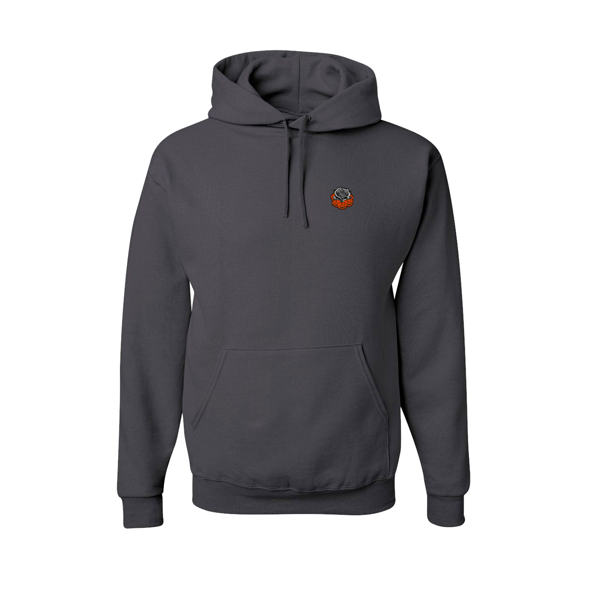 Boston Scally The Jack-O'-Rose Hoodie - Charcoal Grey