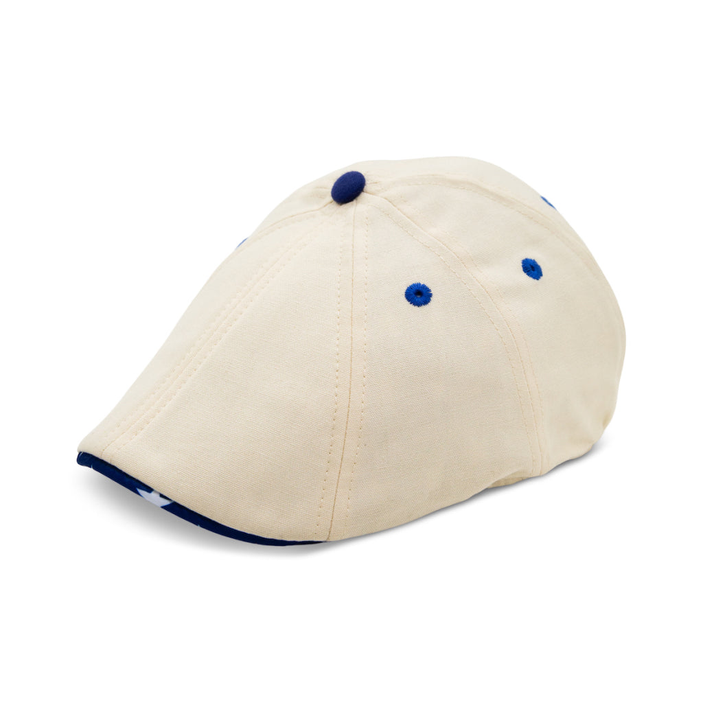 The Declaration Boston Scally Cap - Vintage White
