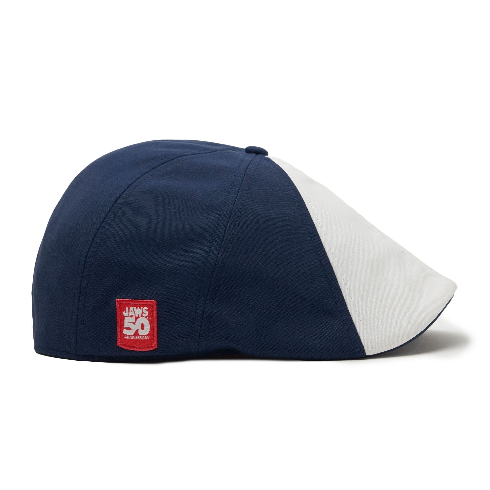 Jaws 50th Anniversary Boston Scally Cap - Ocean Blue & Great White