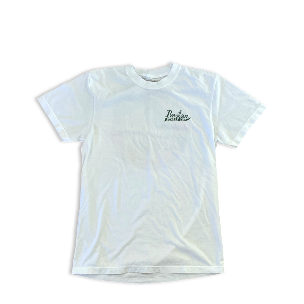 Boston Scally The Stand Tee T-Shirt - Crisp White