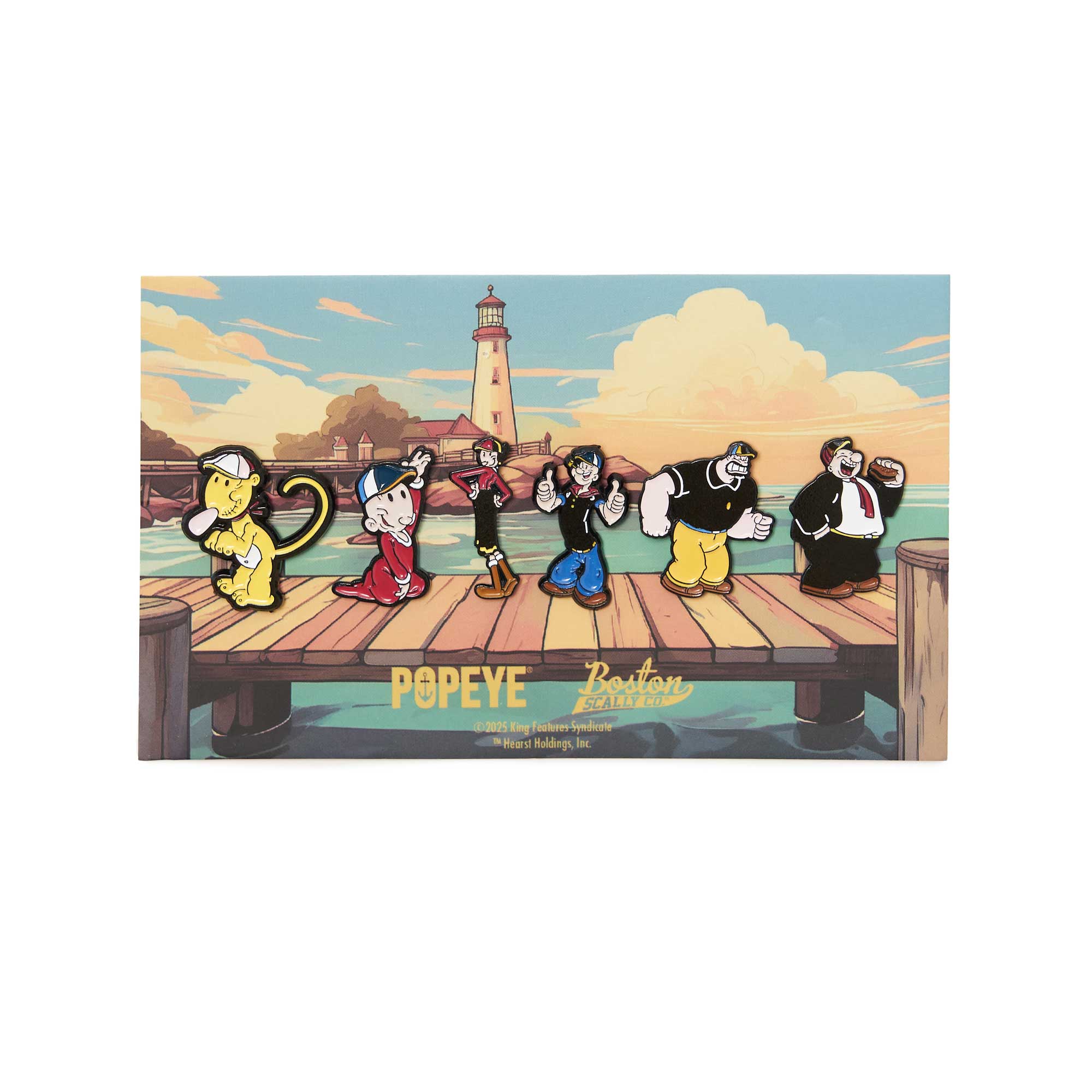 Boston Scally Popeye® 2 Pin Set