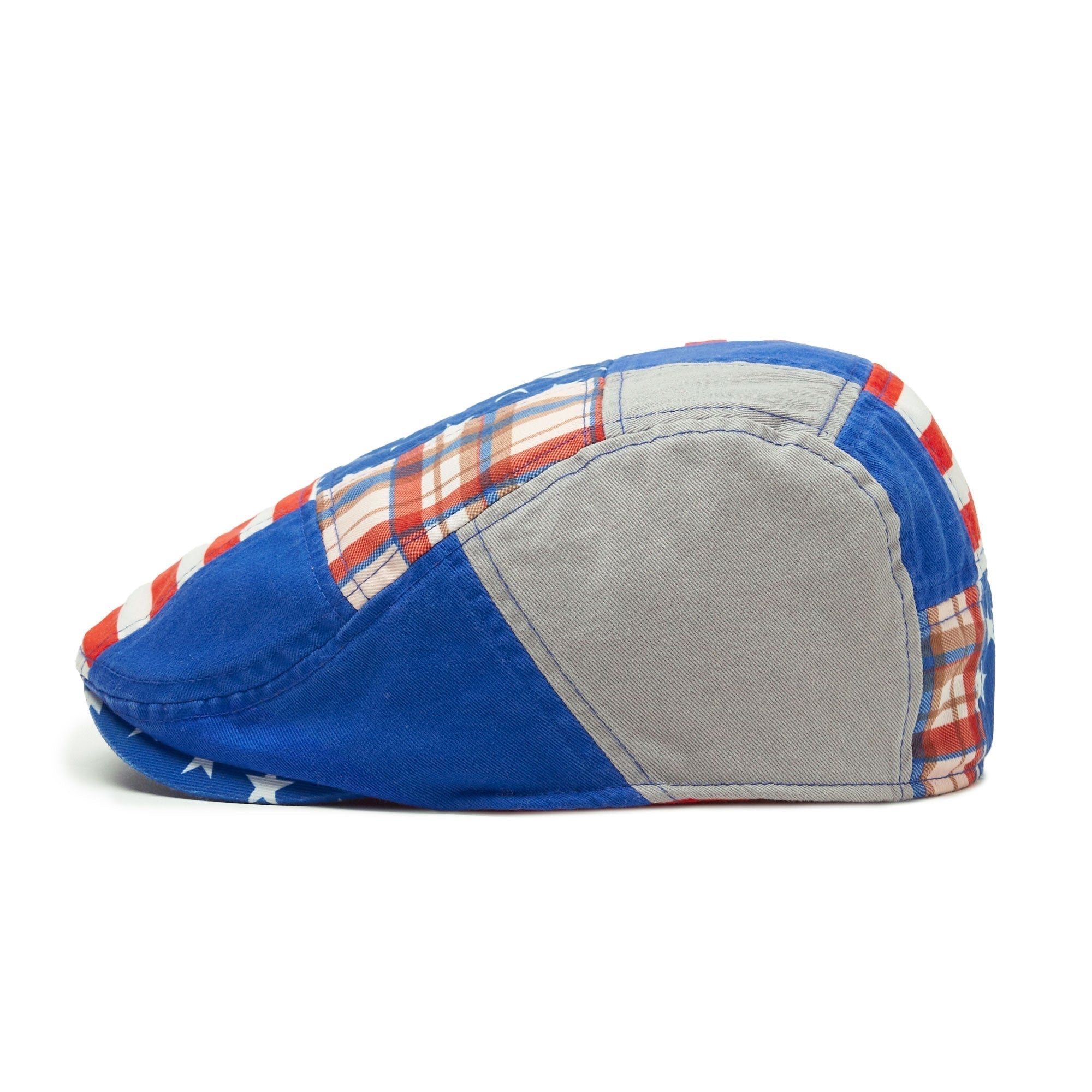 The United Boston Scally Cap - Multicolor Patchwork
