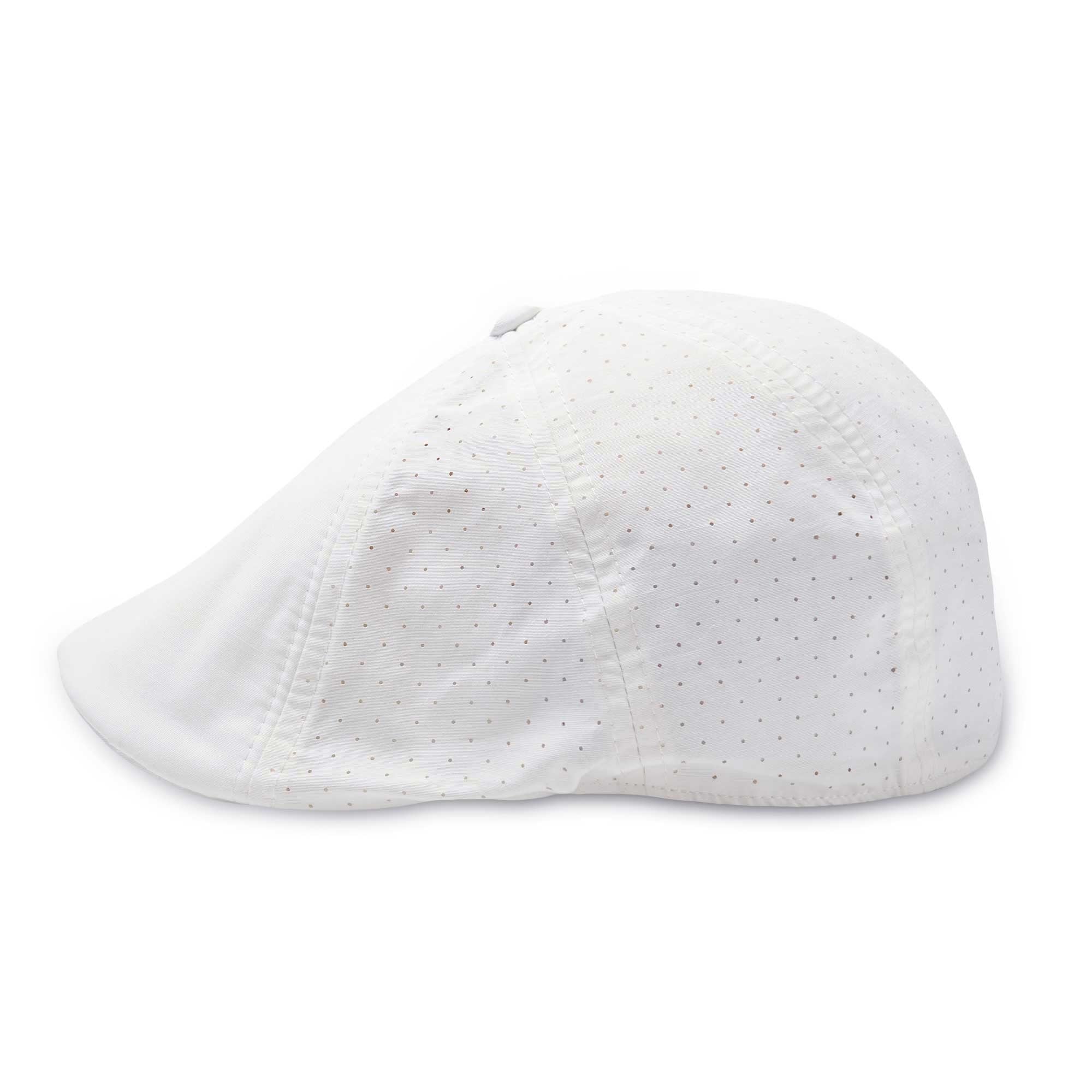 The Cool Air Boston Scally Cap - White