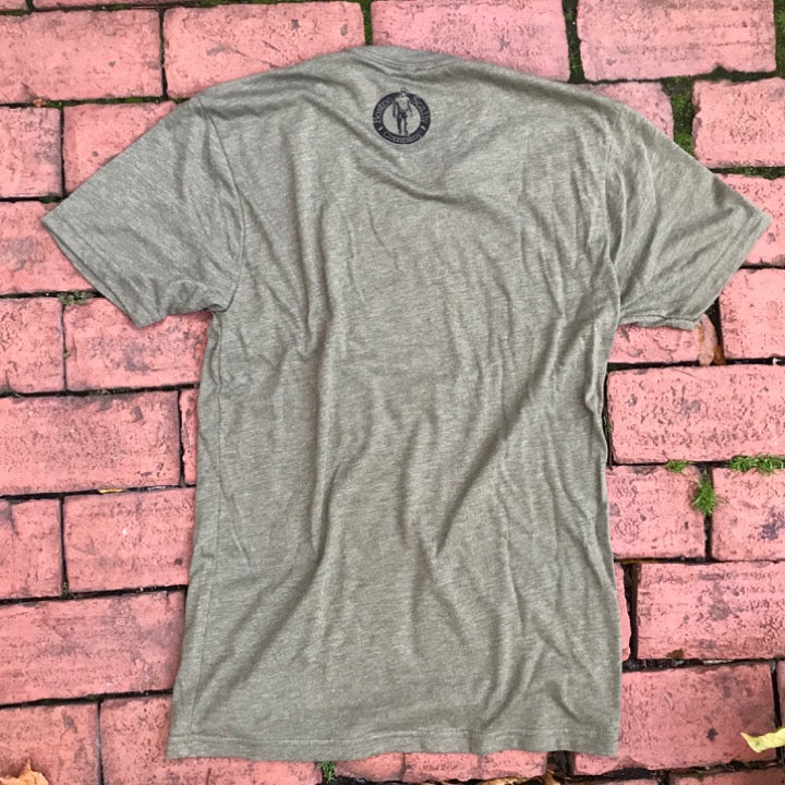 Boston Scally The Military Tee T-Shirt - Green
