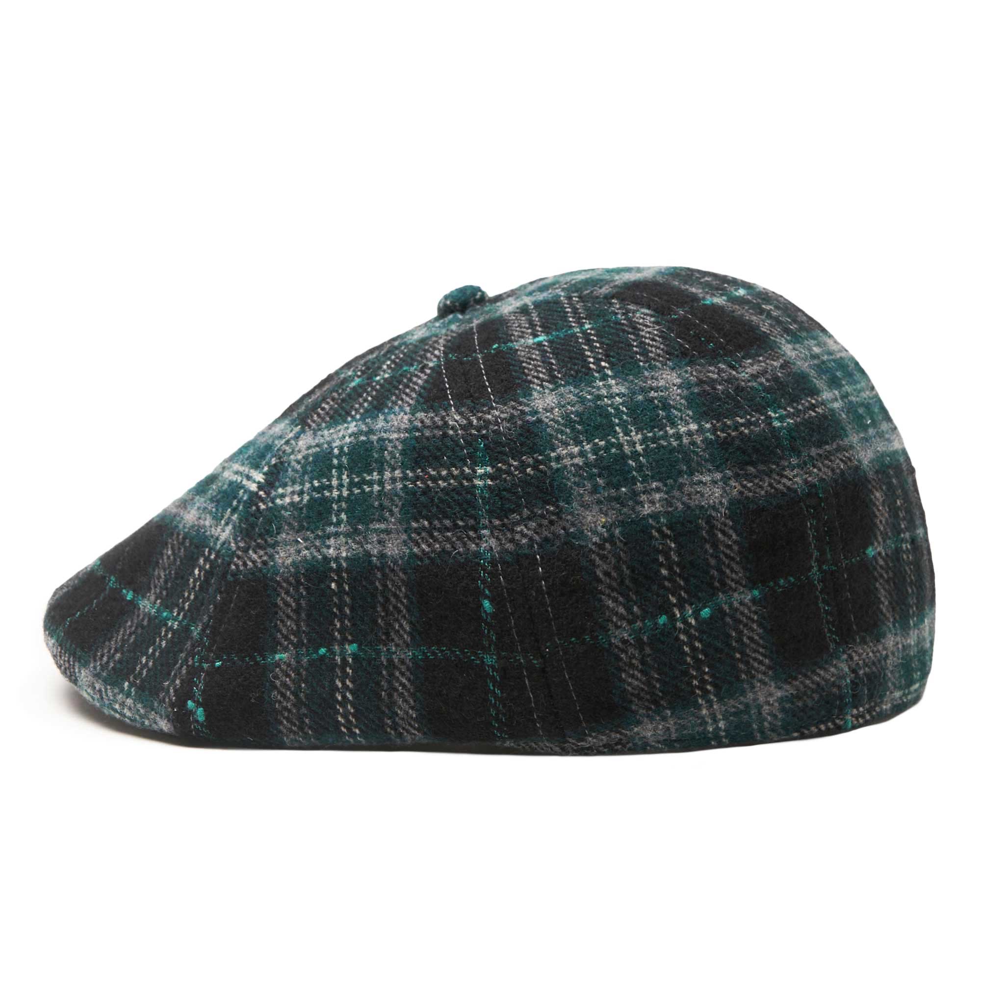 The Blarney Rose Boston Scally Cap - Blarney and Moss Plaid