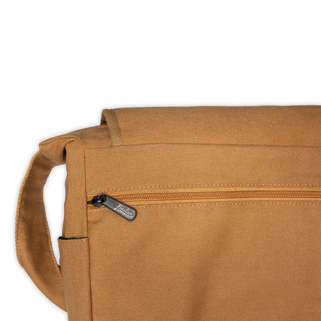 Boston Scally The Messenger Bag - Craft Tan