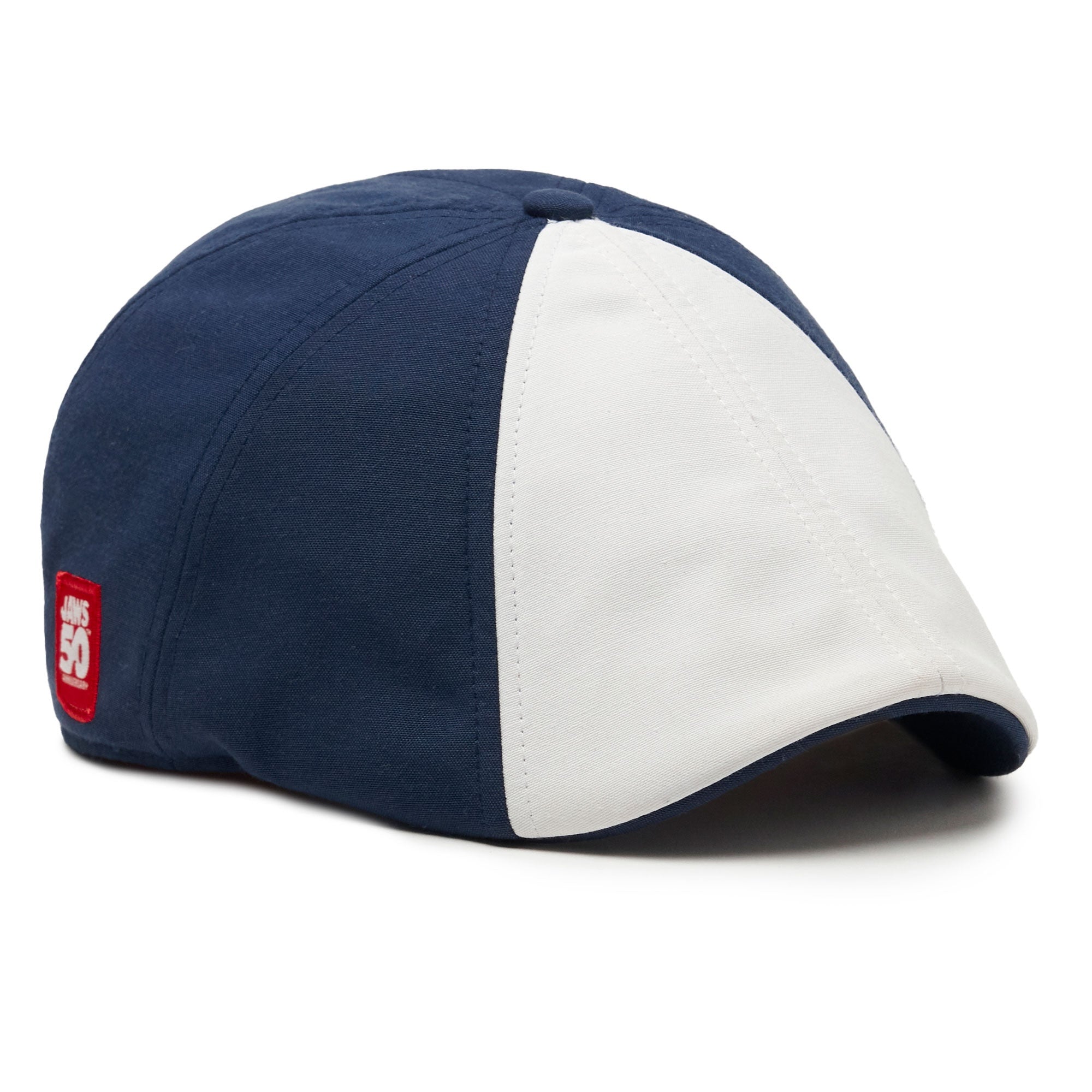Jaws 50th Anniversary Boston Scally Cap - Ocean Blue & Great White