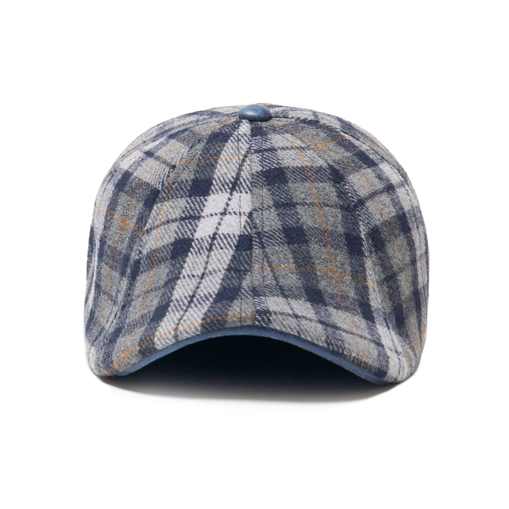 Dustin “The Diamond” Poirier Boston Scally Cap - Blue & Grey Plaid