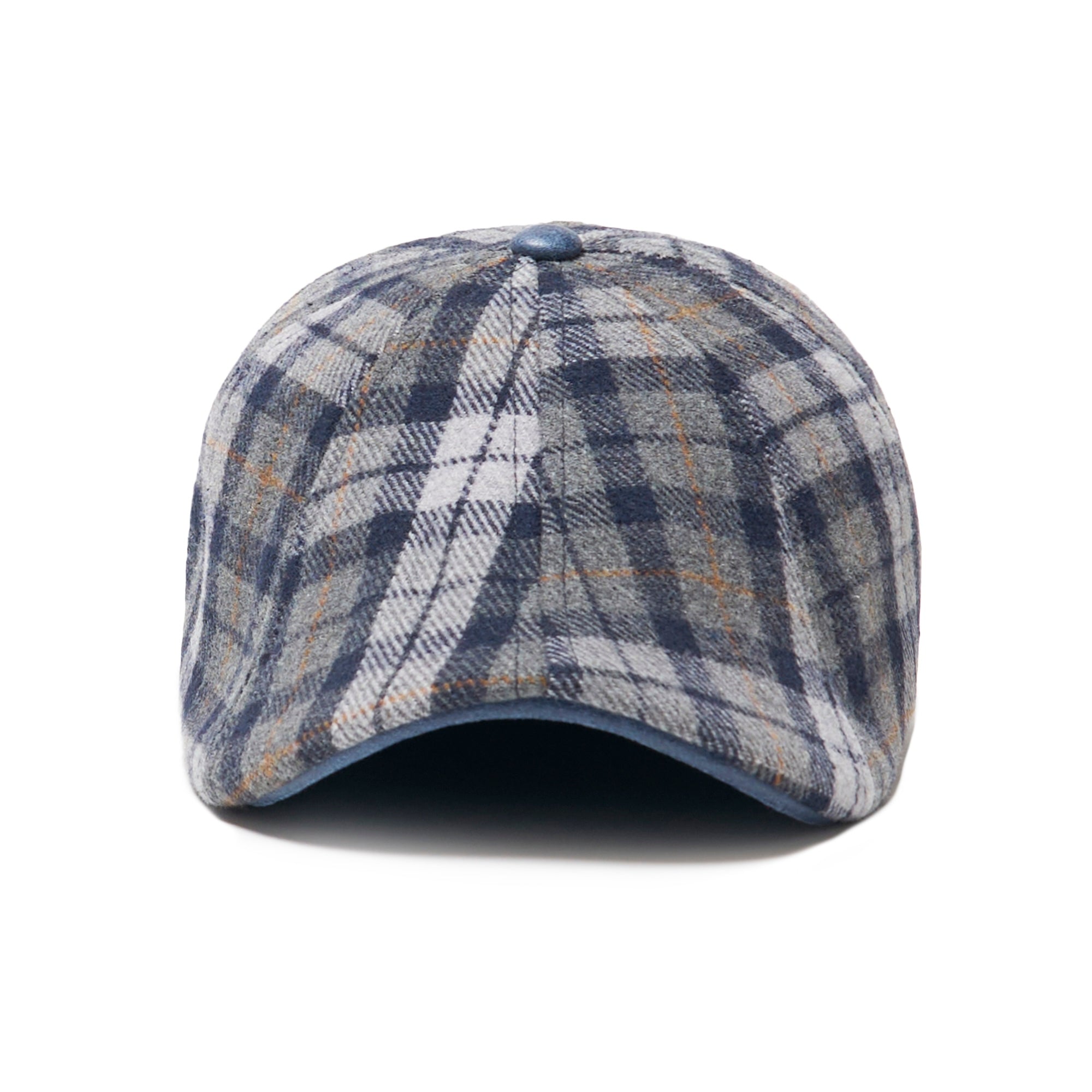 Dustin “The Diamond” Poirier Boston Scally Cap - Blue & Grey Plaid