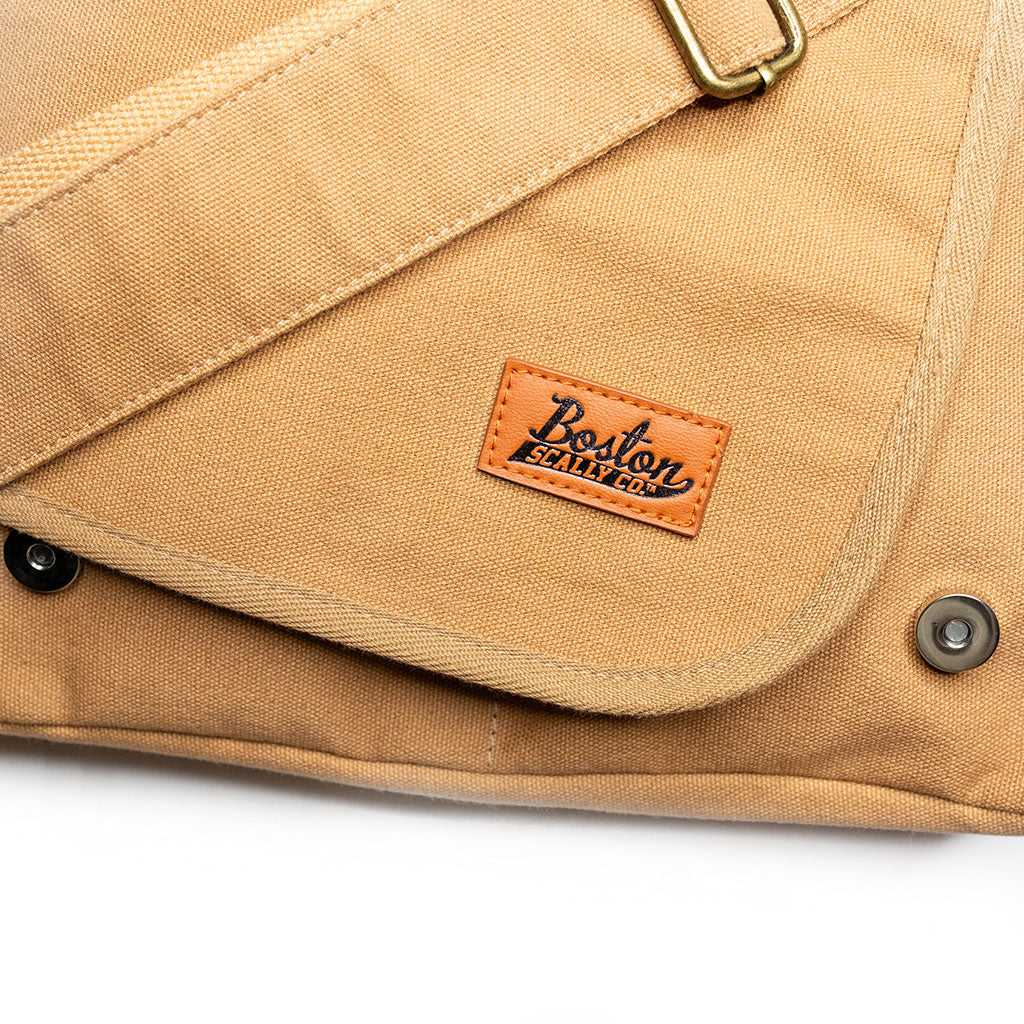 Boston Scally The Messenger Bag - Craft Tan