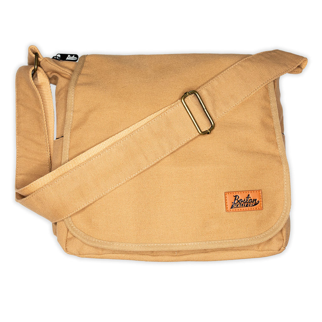 Boston Scally The Messenger Bag - Craft Tan