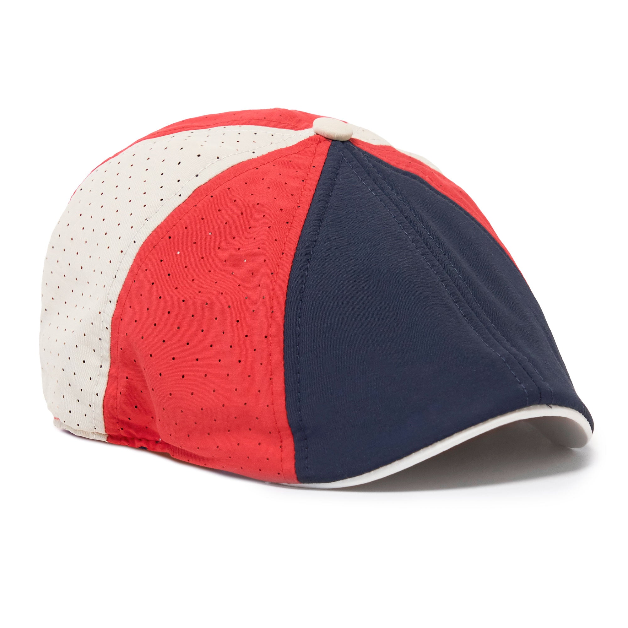 The Cool Air Boston Scally Cap - Patriotic Patchwork