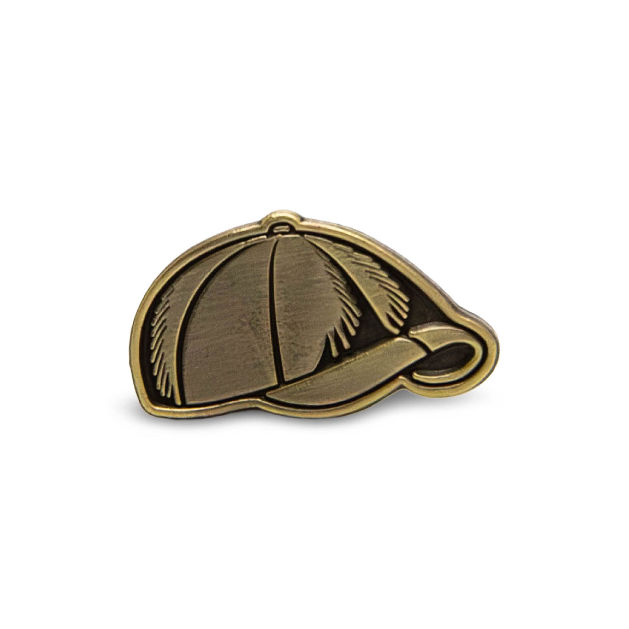 Boston Scally The Baker Boy Cap Pin - Antique Gold